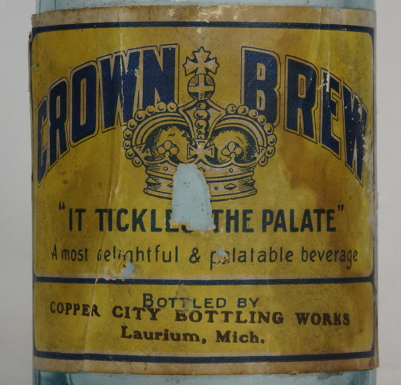 Crown Brew label<br>Courtesy of Rick and Mike Campioni