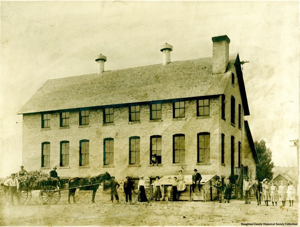 COR-AGO building<br>Courtesy of Houghton County Historical Society