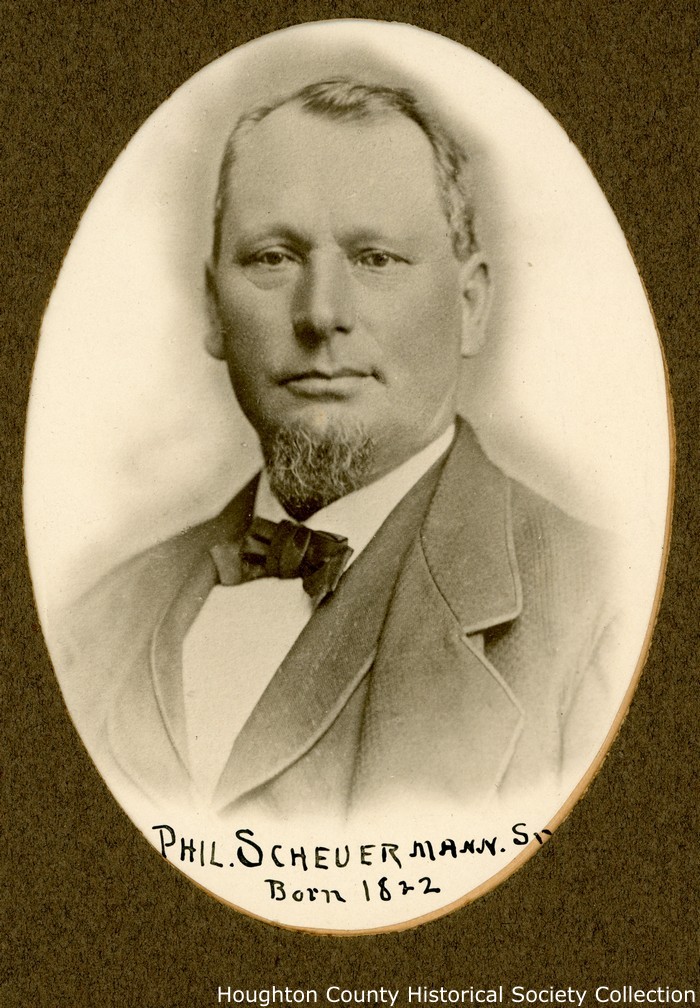 Phil Scheuermann<br>Courtesy of Houghton County Historical Society