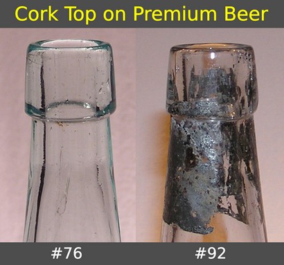 cork top on beer