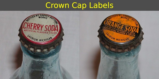 crown cap label
