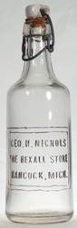 Geo. H. Nichols bottle