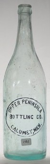 Upper Peninsula Bottling Co bottle