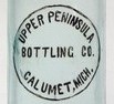 Upper Peninsula Bottling Co bottle