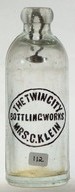 The Twin City Bottling Works bottle