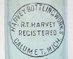Harvey Bottling Works bottle
