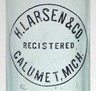 H. Larsen & Co bottle