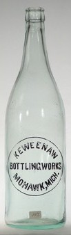 Keweenaw Bottling Works bottle