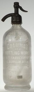 Calumet Bottling Works bottle