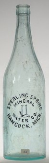 Sterling Spring Mineral Water Co bottle