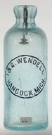 I. & S. Wendell bottle