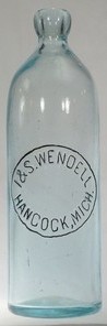 I. & S. Wendell bottle