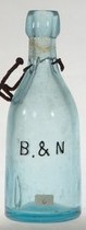 B. & N bottle