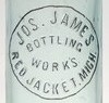 Jos. James Bottling Works bottle