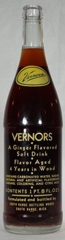 Vernor's Ginger Ale bottle