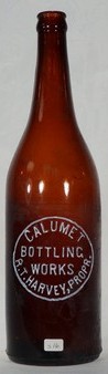 Calumet Bottling Works bottle