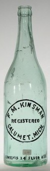 F. M. Kinsman bottle