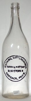 National Bottling Works bottle